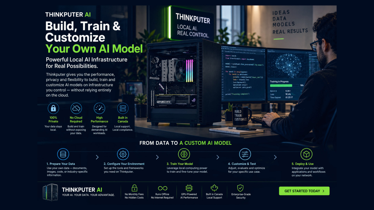 Build Train & Customize Your Own AI Model | Thinkputer